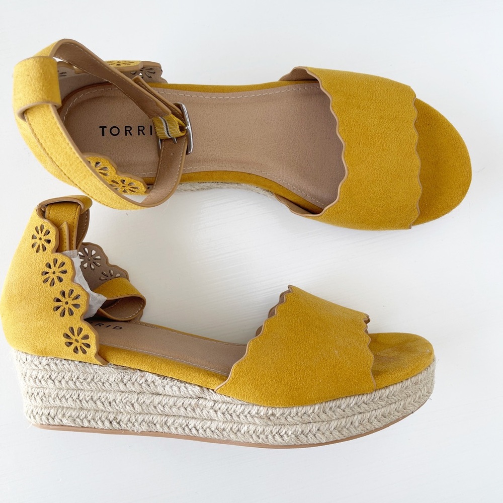 Torrid platform espadrilles size 10W